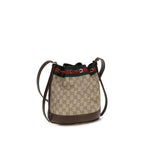 Beige Cotton Backet Bag