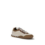 Baskets de sport en polyamide beige