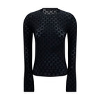 T-shirt en coton noir