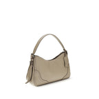 Sac bandoulière en cuir de veau gris Bos Taurus