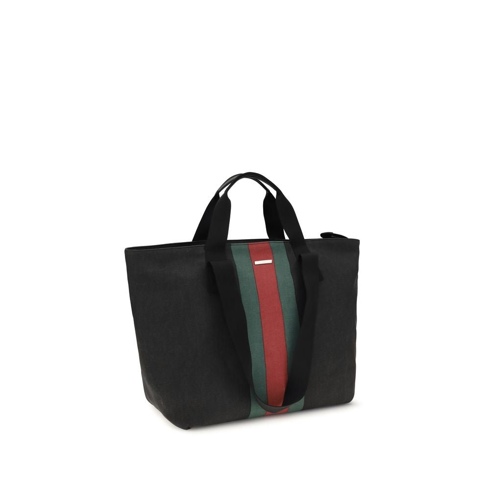 Sac à bandoulière en coton noir