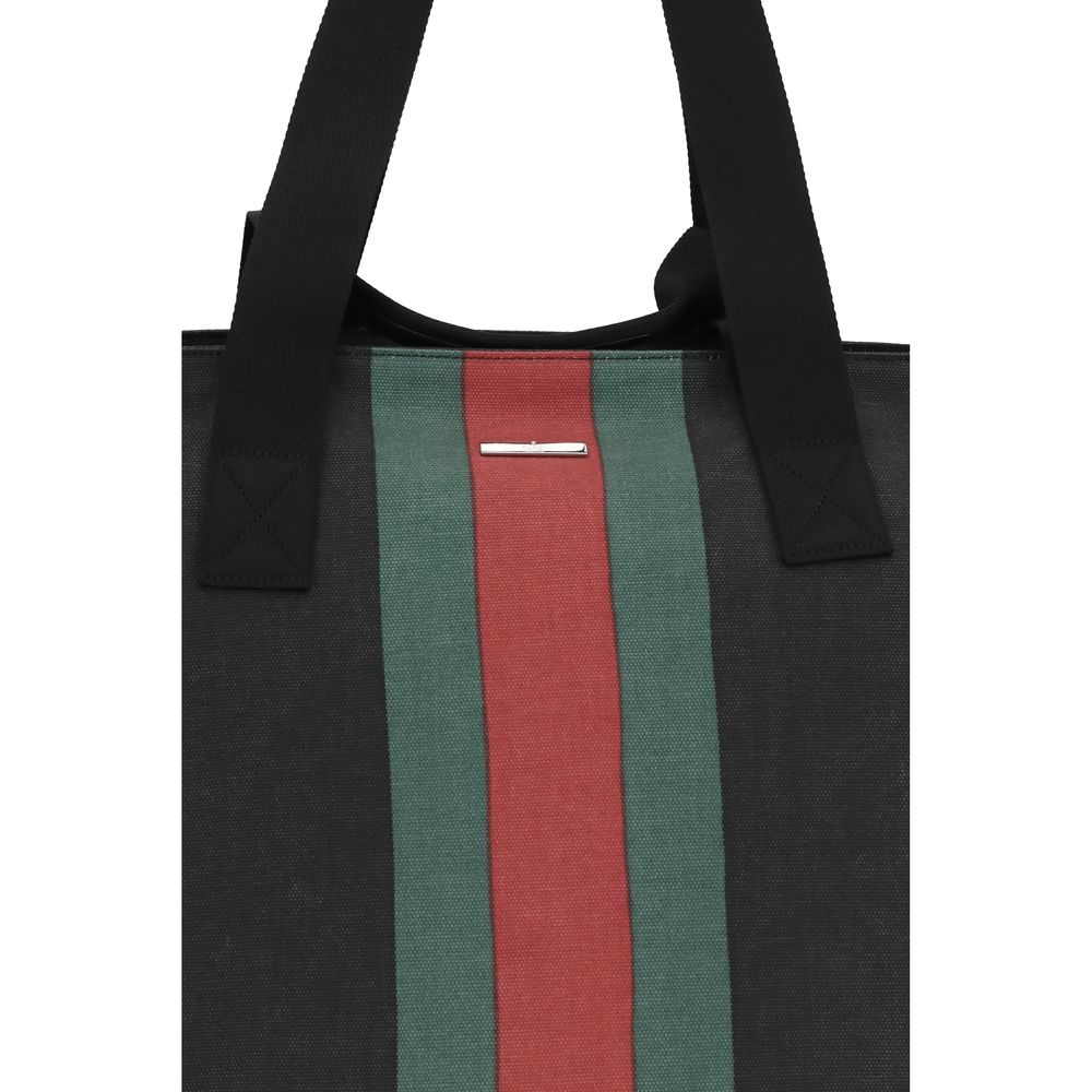 Sac à bandoulière en coton noir