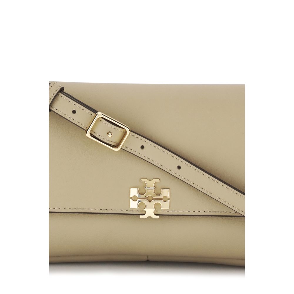 Sac porté épaule en cuir de veau beige Bos Taurus