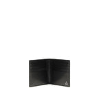 Black Cotton Wallet