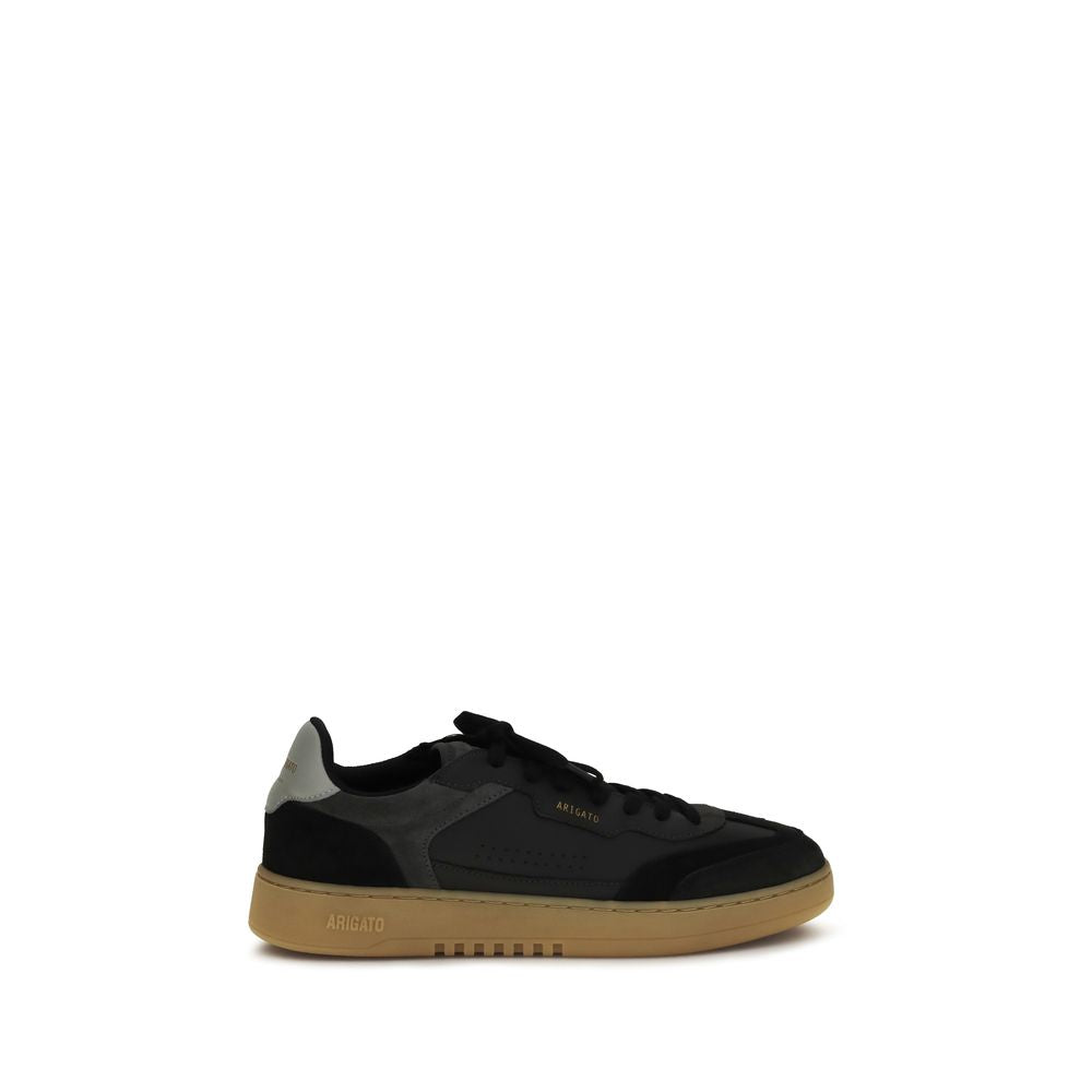 Baskets basses en cuir de veau noir Bos Taurus