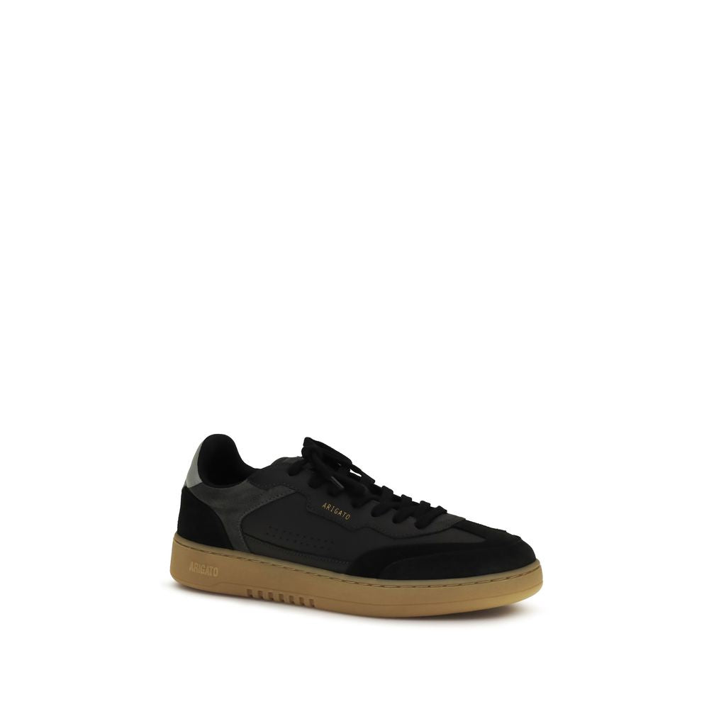 Baskets basses en cuir de veau noir Bos Taurus