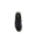 Baskets basses en cuir de veau noir Bos Taurus
