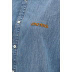 Chemise en jean bleue