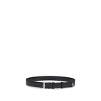Black Calf Leather Bos Taurus Regular Belt