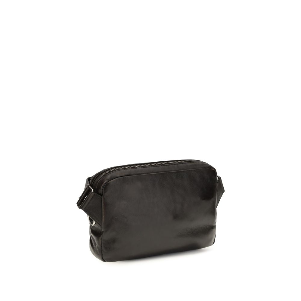 Sac à bandoulière en cuir de veau marron Bos Taurus