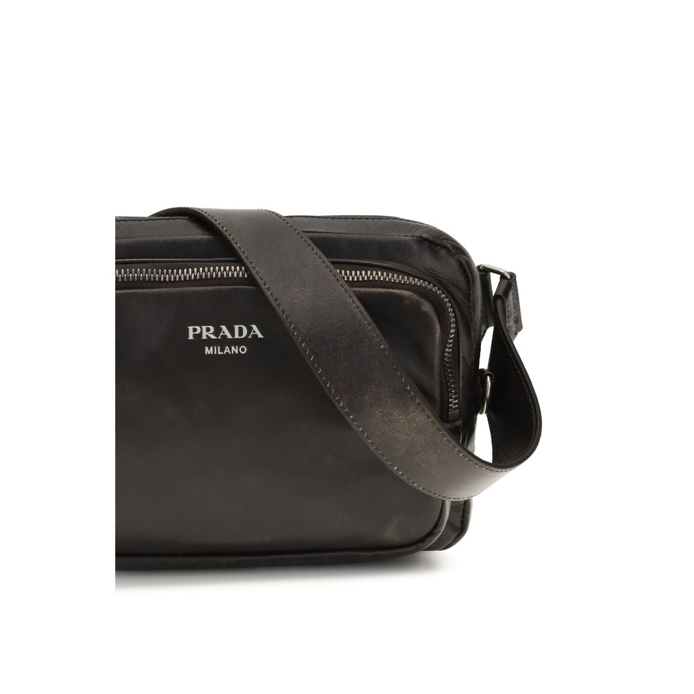 Sac à bandoulière en cuir de veau marron Bos Taurus