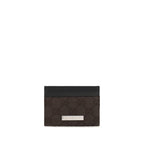 Portefeuille en polyester marron