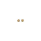 Gold Brass Earrings