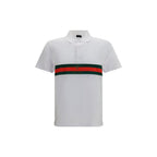 Polo blanc en coton