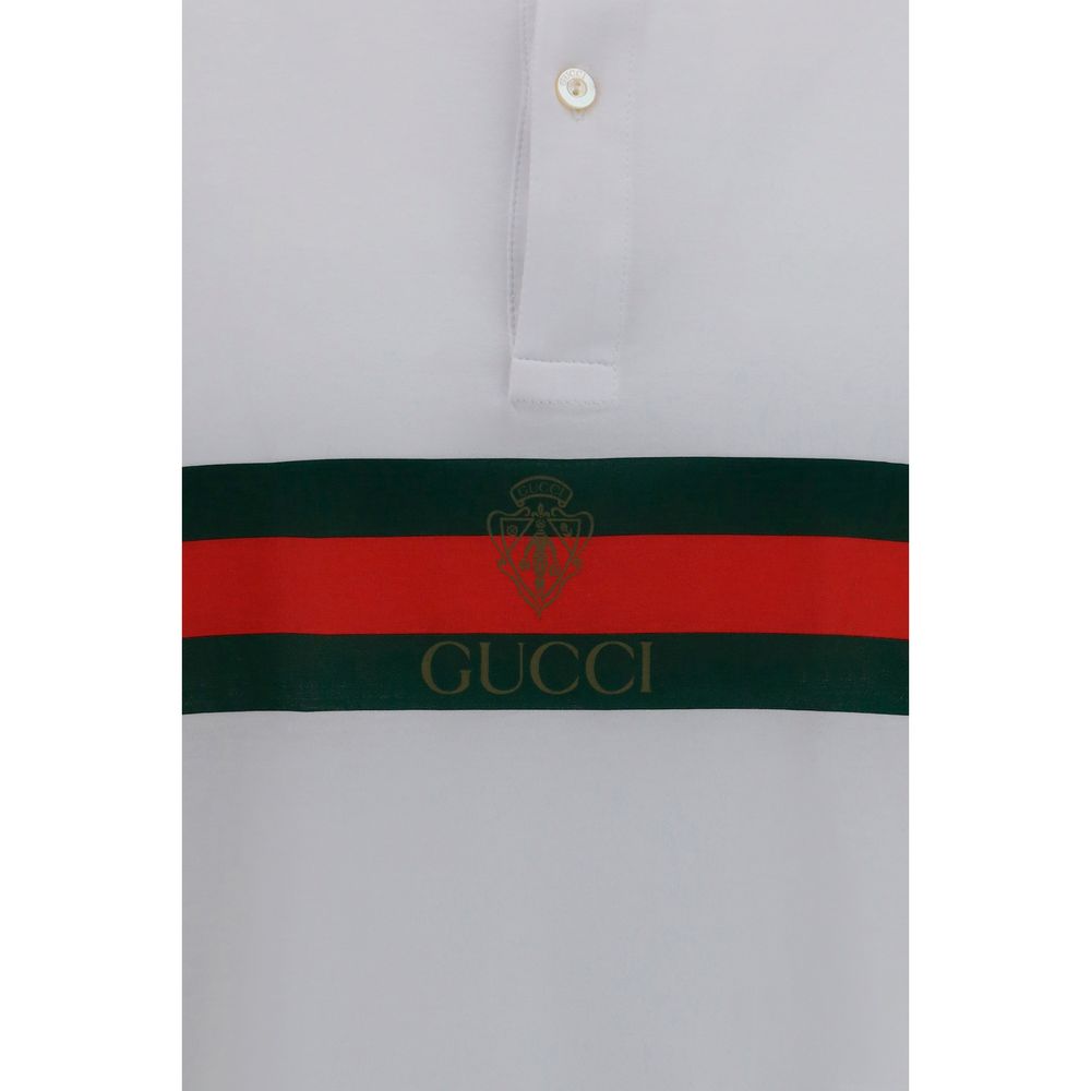 Polo blanc en coton