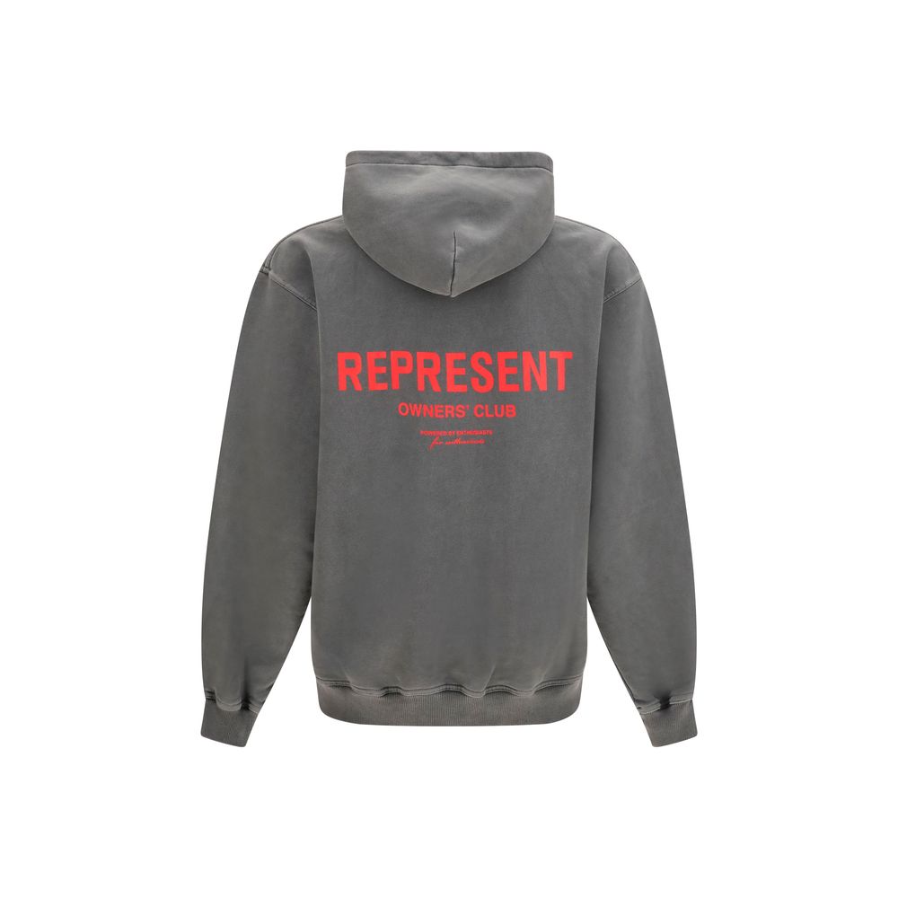 Sweat-shirt gris en coton