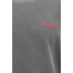 Sweat-shirt gris en coton