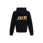 Sweat-shirt en coton noir