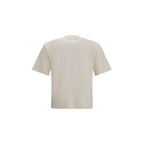 T-shirt en coton beige