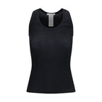 Black Cotton Tank Tops