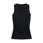Black Cotton Tank Tops