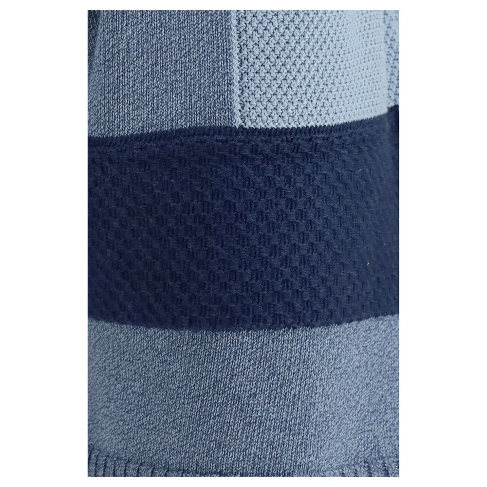 Shorts Bermuda en coton bleu