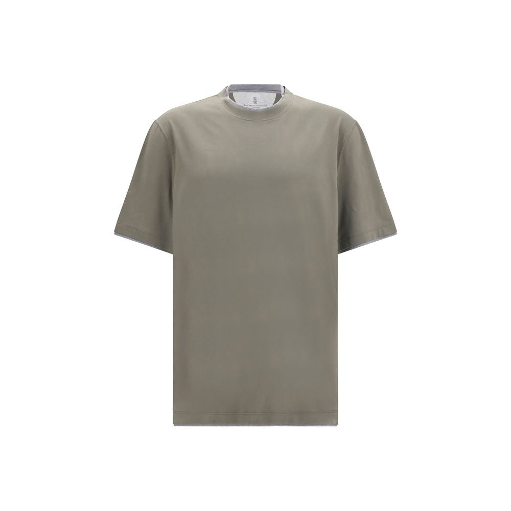 T-shirt bicolore en coton