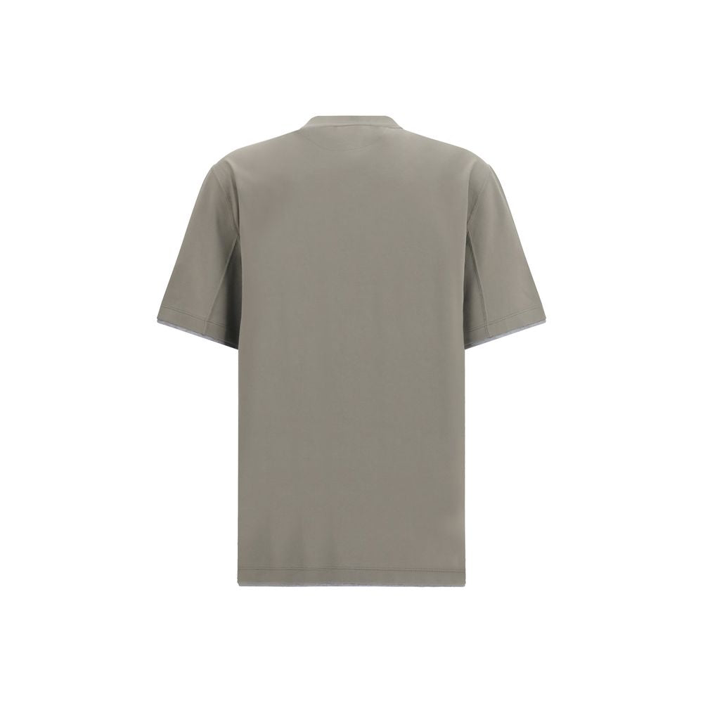 T-shirt bicolore en coton