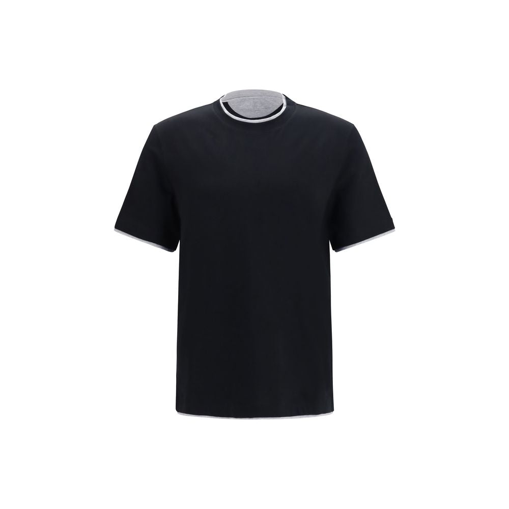 T-shirt en coton noir