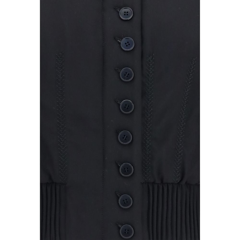 Bomber en polyester noir