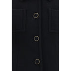 Black Wool Oves Aries Blazer