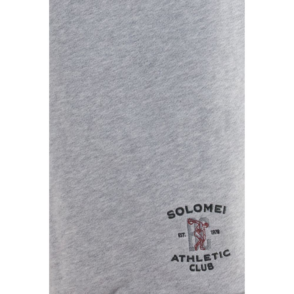 Bermuda en coton gris