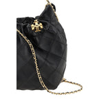 Sac à bandoulière en cuir de veau noir Bos Taurus
