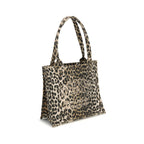 Brown Recycled Cotton Shoulder Bag