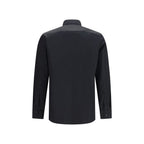 Black Cotton Dress Shirt
