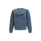Blue Cotton Sweatshirt