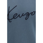 Blue Cotton Sweatshirt