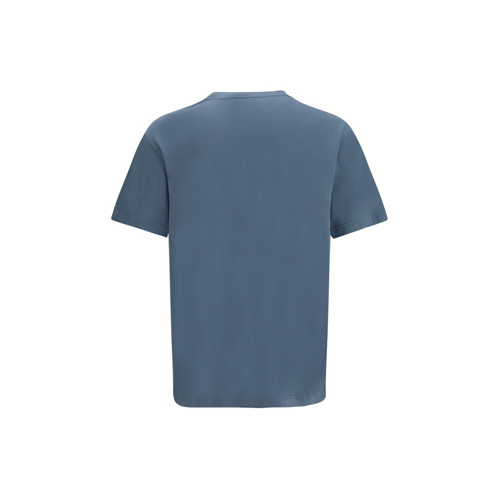 T-shirt en coton bleu