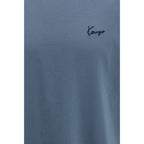 T-shirt en coton bleu