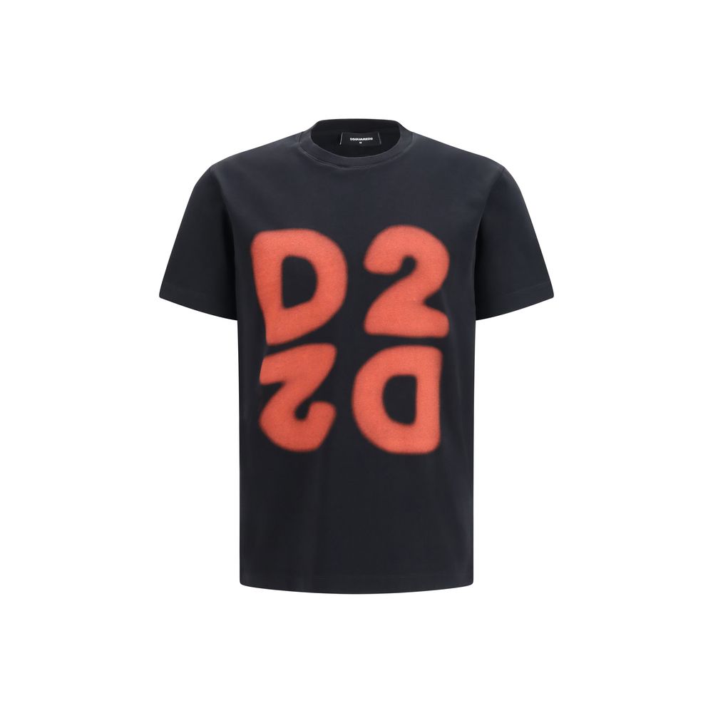 T-shirt en coton noir