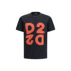 T-shirt en coton noir