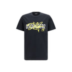 T-shirt en coton noir