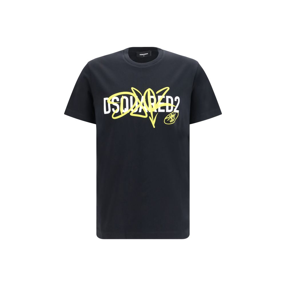 T-shirt en coton noir
