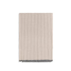 Écharpe en cachemire beige