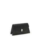 Black Calf Leather Bos Taurus Clutch Bag