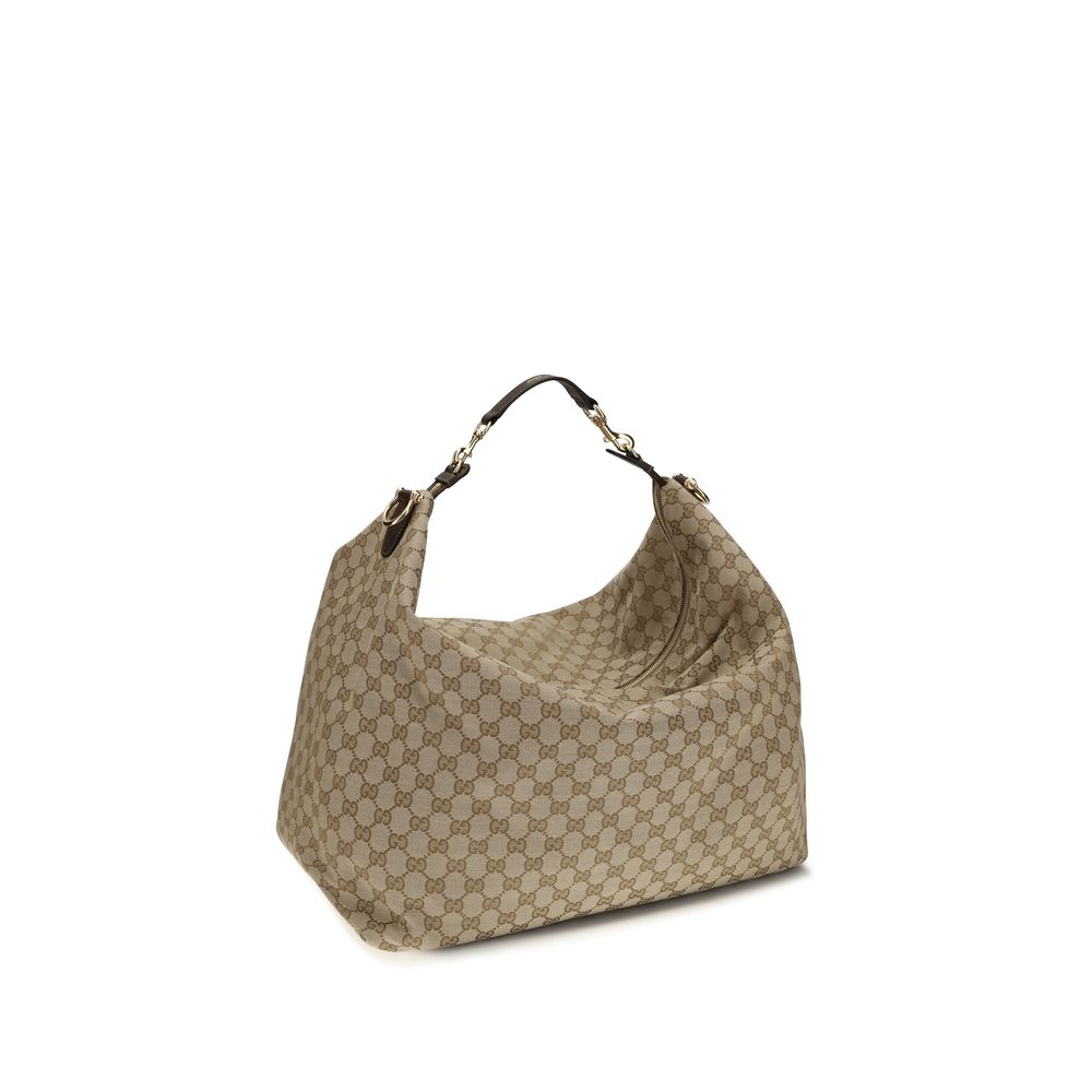 Sac à bandoulière en tissu beige