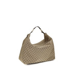 Sac à bandoulière en tissu beige