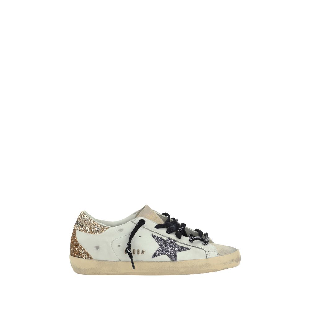 Baskets basses en cuir de veau blanc Bos Taurus