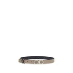 Gray Calf Leather Bos Taurus Regular Belt
