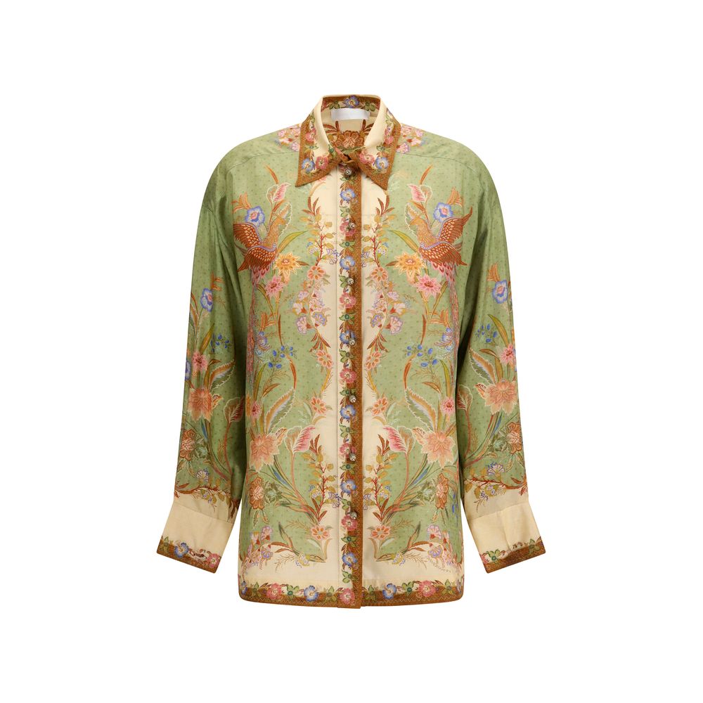 Multicolor Silk Shirt